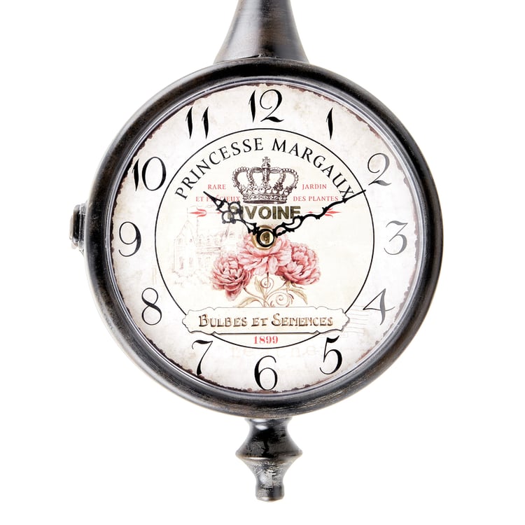 Corsica Casablanca Metal Wall Clock - 32.5cm