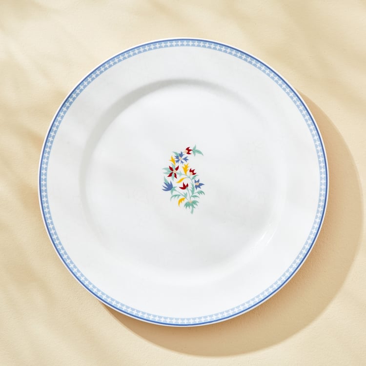 Lucas Bone China Floral Print Dinner Plate - 27cm