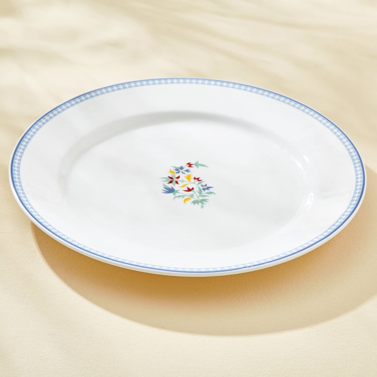 Lucas Bone China Floral Print Dinner Plate - 27cm