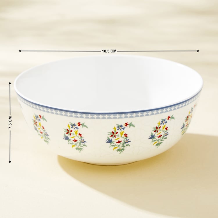 Lucas Balsam Bone China Printed Serving Bowl - 1.2L