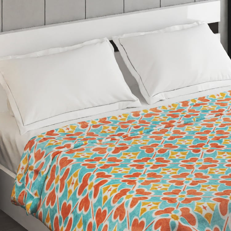 Rhapsody Printed Double Blanket