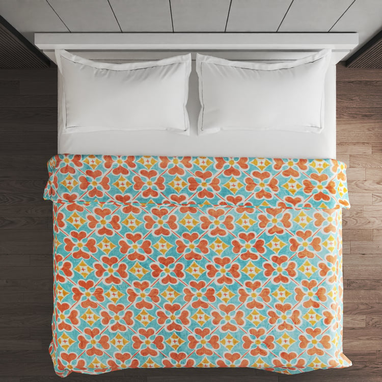 Rhapsody Printed Double Blanket