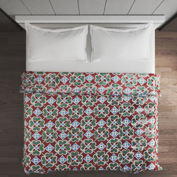 Rhapsody Printed Double Blanket