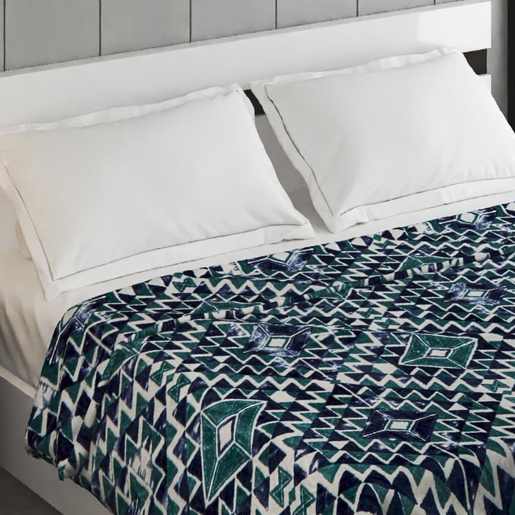 Rhapsody Kabe Printed Double Blanket