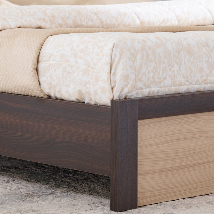 Helios Lawrence King Bed - Brown