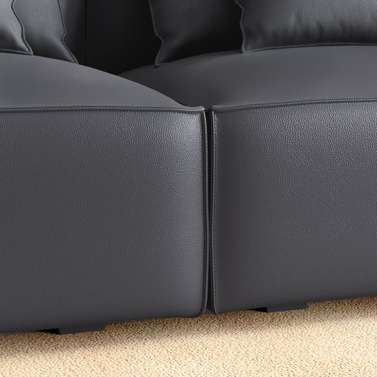 Mills Half Leather 2-Seater Sofa