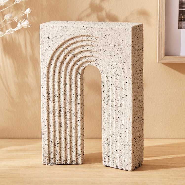 Natura Polyresin Arch Table Accent