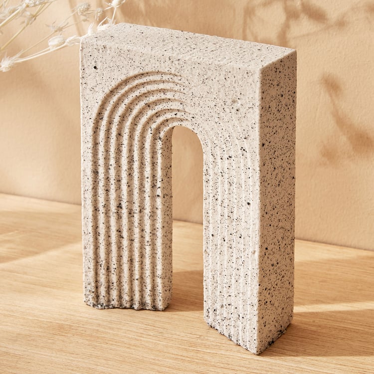 Natura Polyresin Arch Table Accent