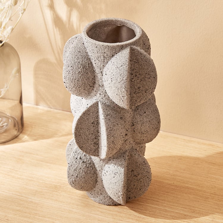 Natura Polyresin Curves Small Vase