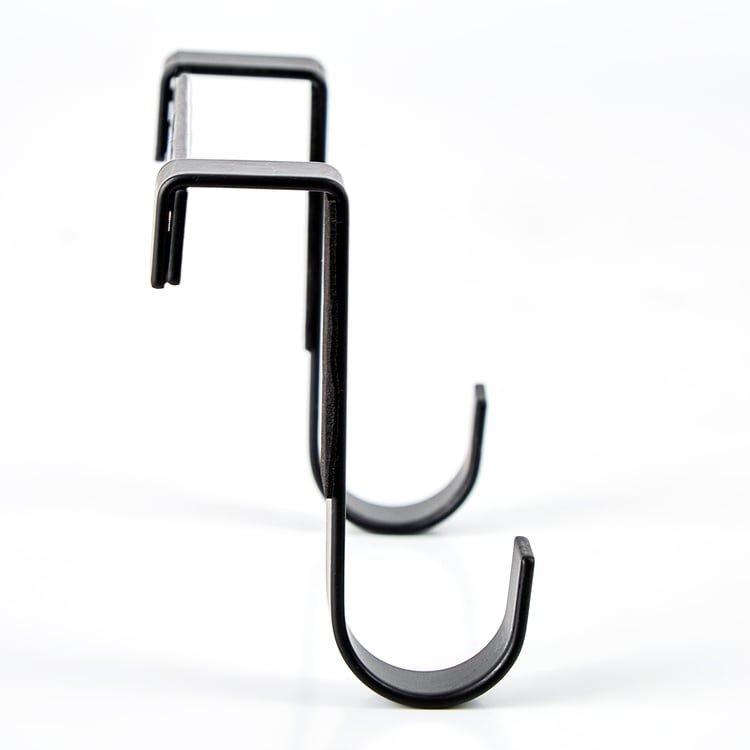 Chef Special Mattle Carbon Steel Over the Door 2 Peg Hook