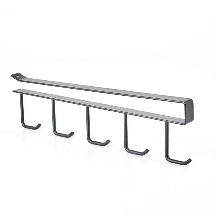 Chef Special Mattle Carbon Steel Over the Shelf Mug Holder