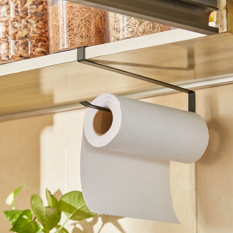 Chef Special Mattle Carbon Steel Over the Shelf Tissue Roll Holder