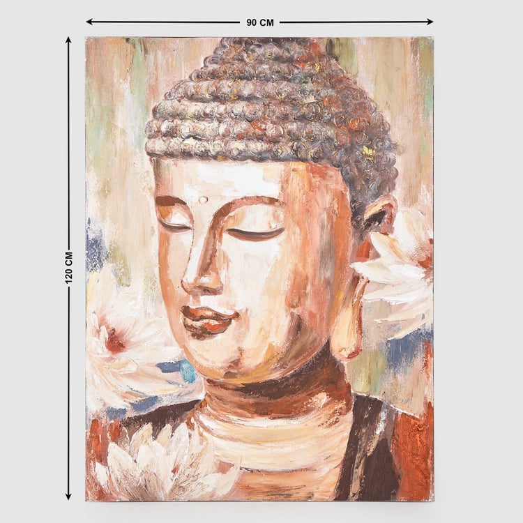 Artistry Canvas Buddha Picture Frame - 90x120cm