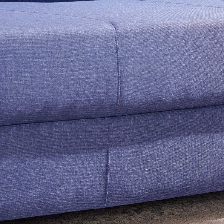 Helios Lazio NXT Fabric 3-Seater Sofa - Blue