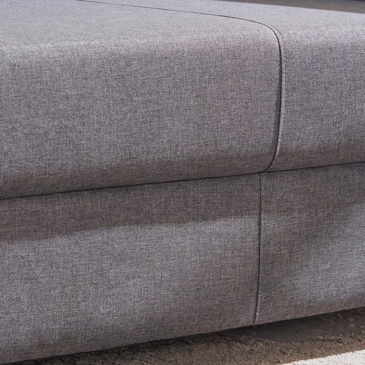 Helios Lazio NXT Fabric 3 Seater Sofa Set - Grey