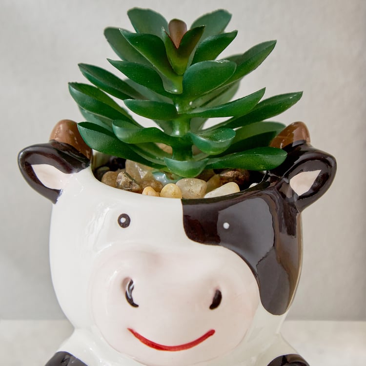 Gloria Marine Artificial Succulent in Ceramic Pot