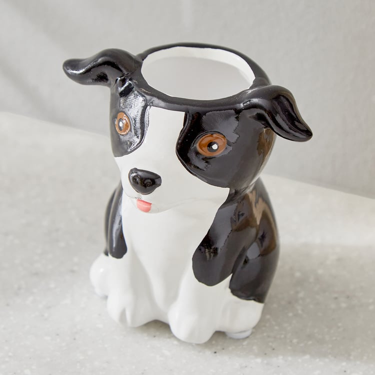 Gloria Seasons Ceramic Dog Planter