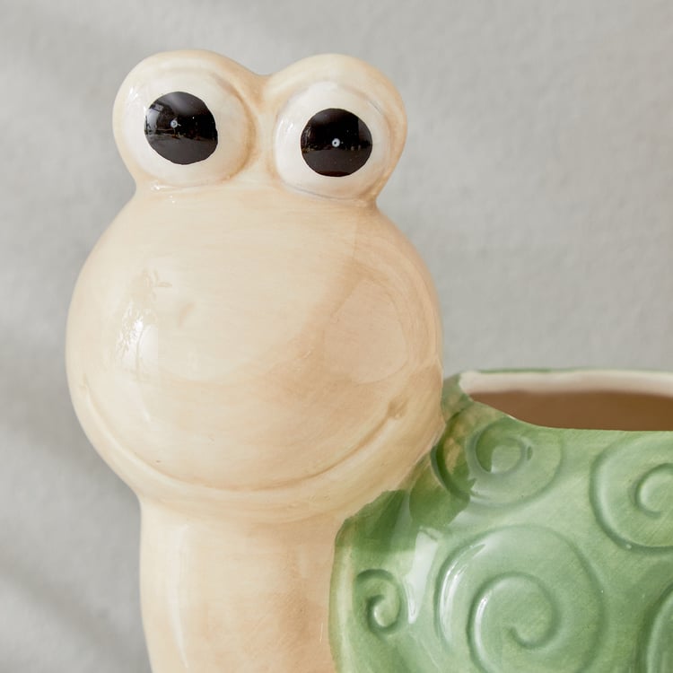 Gloria Seasons Ceramic Turtle Planter