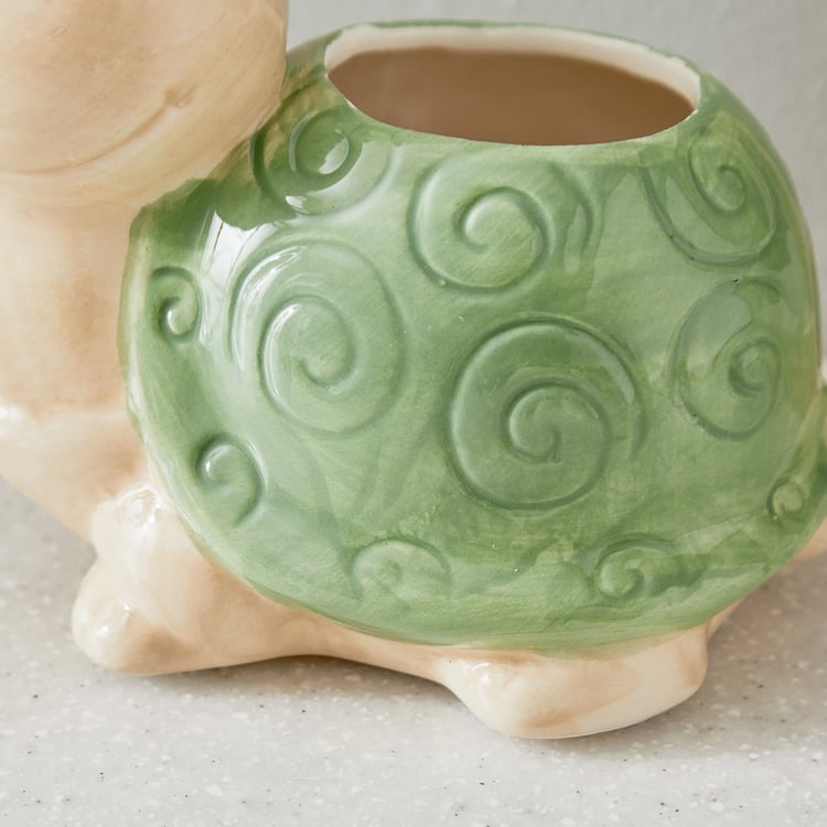 Gloria Seasons Ceramic Turtle Planter