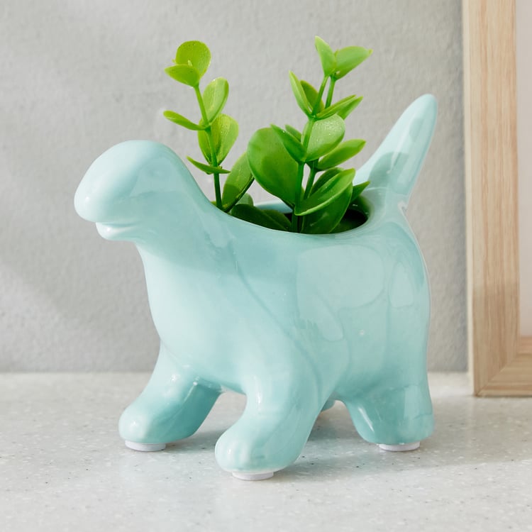 Gloria Seasons Ceramic Dinosaur Planter