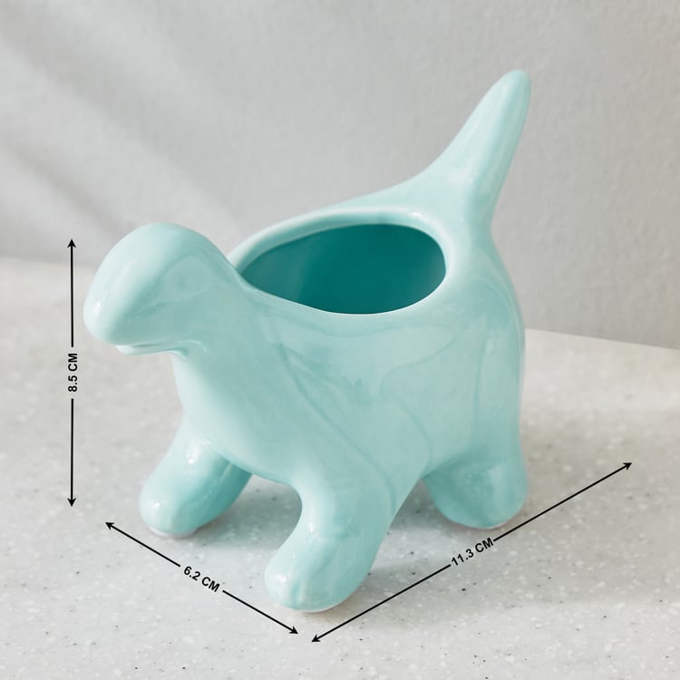 Gloria Seasons Ceramic Dinosaur Planter