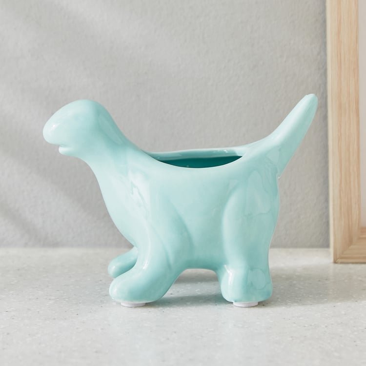 Gloria Seasons Ceramic Dinosaur Planter