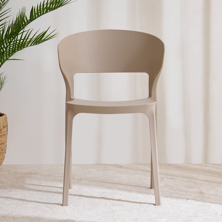 Capri Polypropylene Chair - Beige