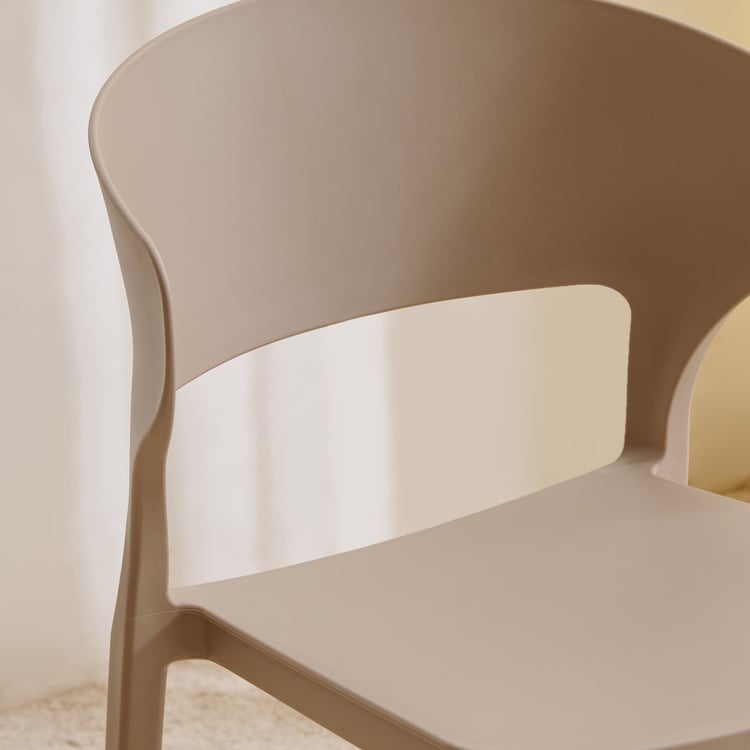 Capri Polypropylene Chair - Beige