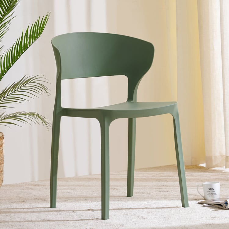 Capri Polypropylene Chair - Green