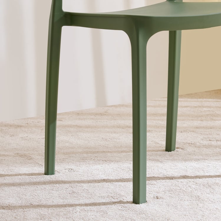 Capri Polypropylene Chair - Green