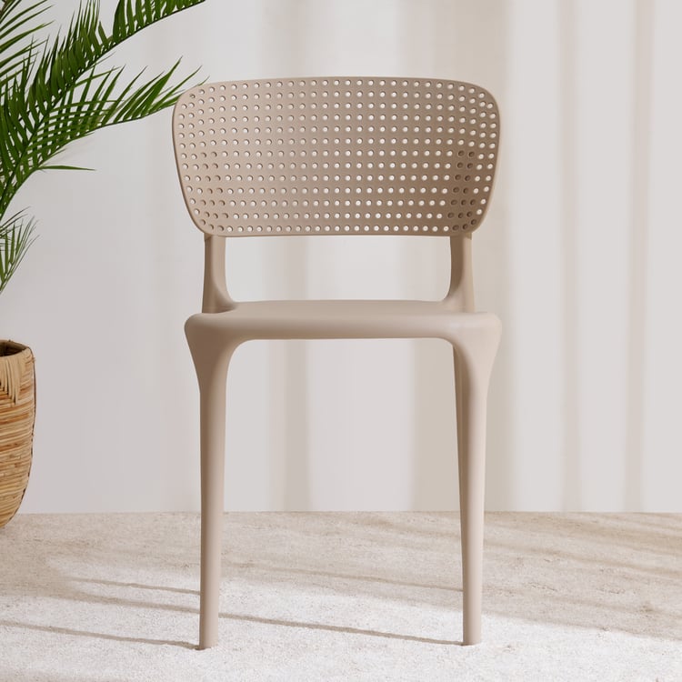 Gracia Polypropylene Chair - Beige