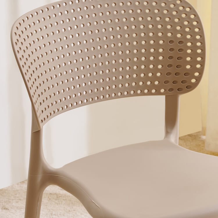 Gracia Polypropylene Chair - Beige