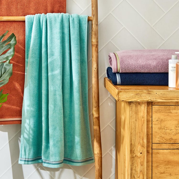 Restful Reflections Garu Cotton Bath Towel - 150x70cm