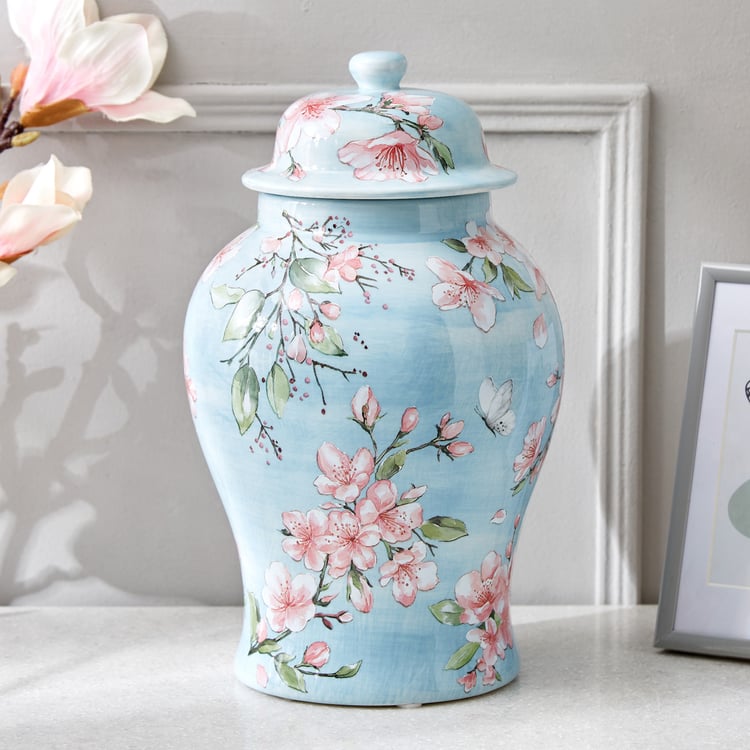 Splendid Senorita Sakura Ceramic Printed Canister