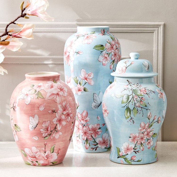 Splendid Senorita Sakura Ceramic Printed Canister