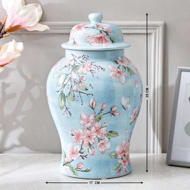 Splendid Senorita Sakura Ceramic Printed Canister