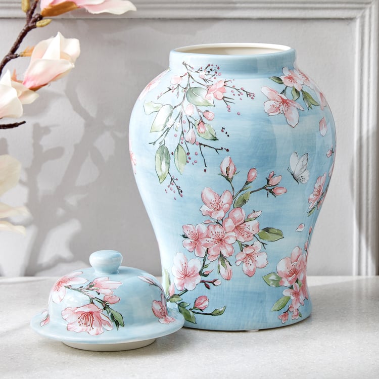 Splendid Senorita Sakura Ceramic Printed Canister