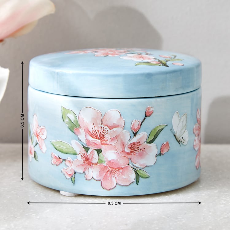 Splendid Senorita Sakura Ceramic Printed Trinket Box