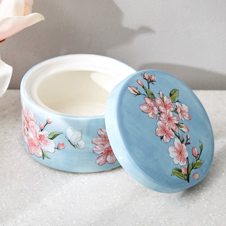 Splendid Senorita Sakura Ceramic Printed Trinket Box