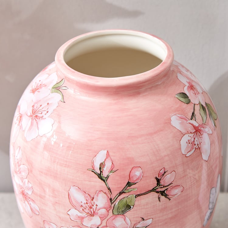 Splendid Senorita Sakura Ceramic Printed Vase