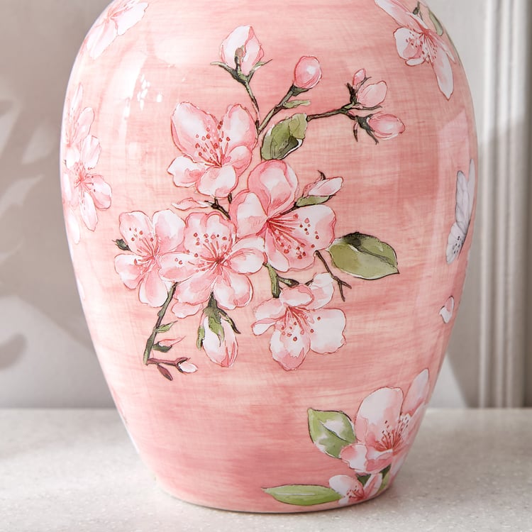 Splendid Senorita Sakura Ceramic Printed Vase