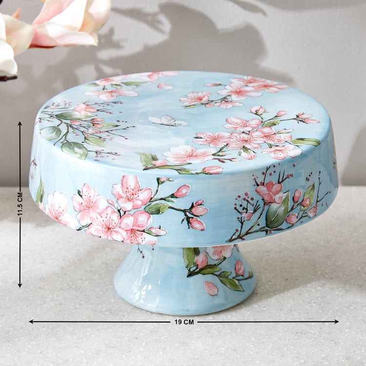 Splendid Senorita Sakura Ceramic Floral Decorative Platter