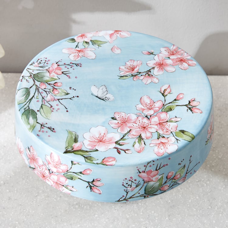 Splendid Senorita Sakura Ceramic Floral Decorative Platter