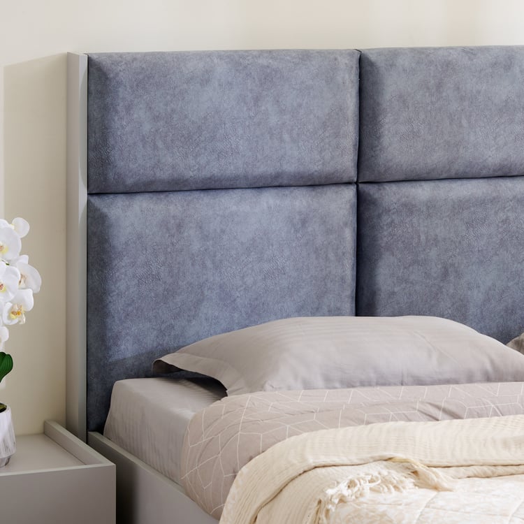 Anri Queen Bed - Grey