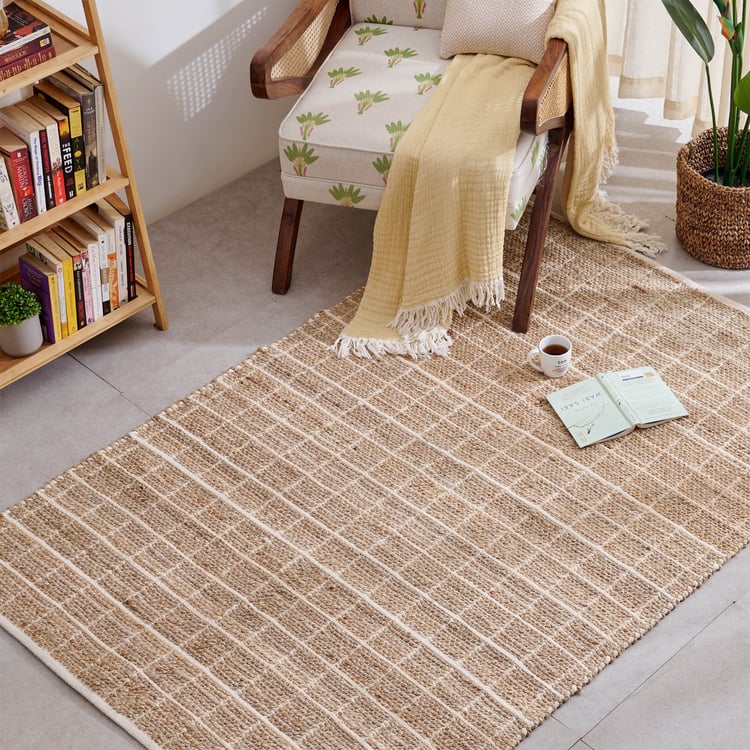 Natura Danie Jute Woven Carpet - 180x120cm