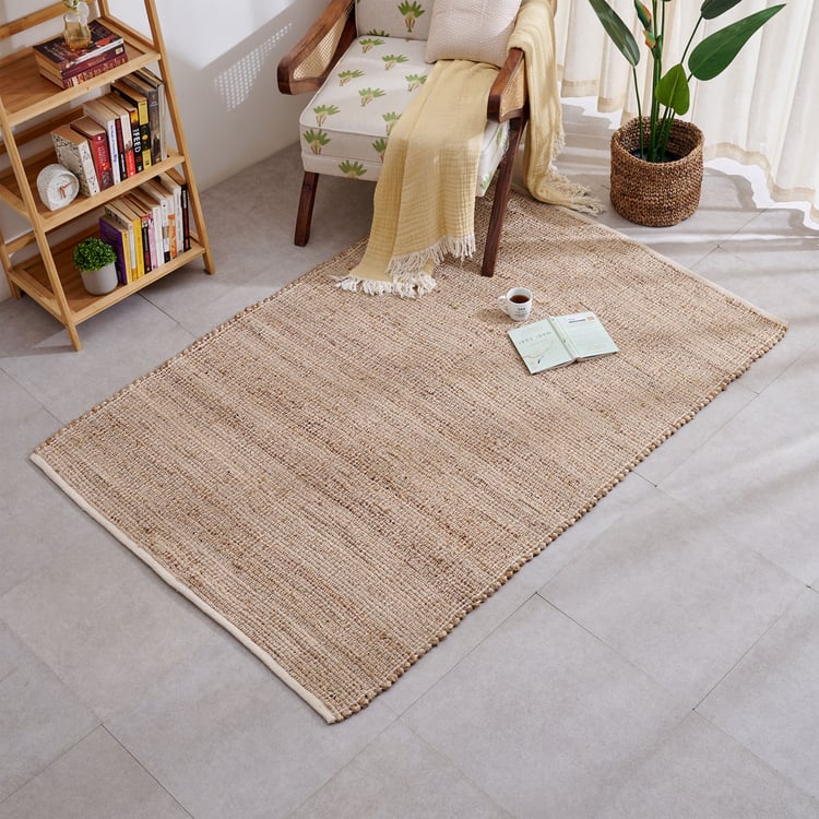 Natura Rowan Jute Woven Carpet - 180x120cm