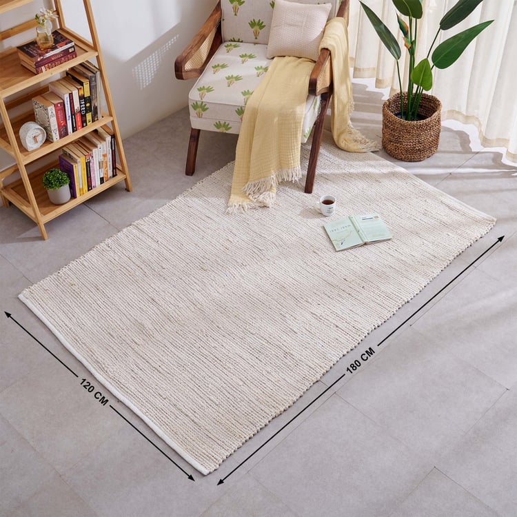 Natura Rowan Jute Woven Carpet - 180x120cm