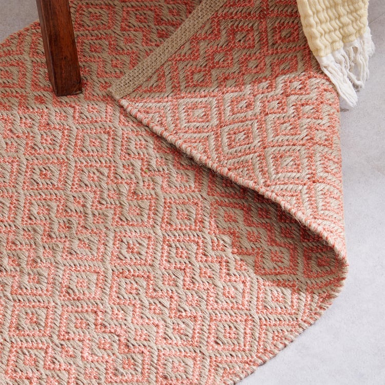 Natura Daloni Jute Woven Dhurrie - 90x60cm