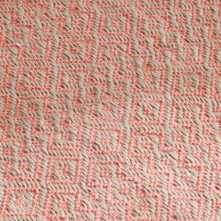 Natura Daloni Jute Woven Dhurrie - 90x60cm