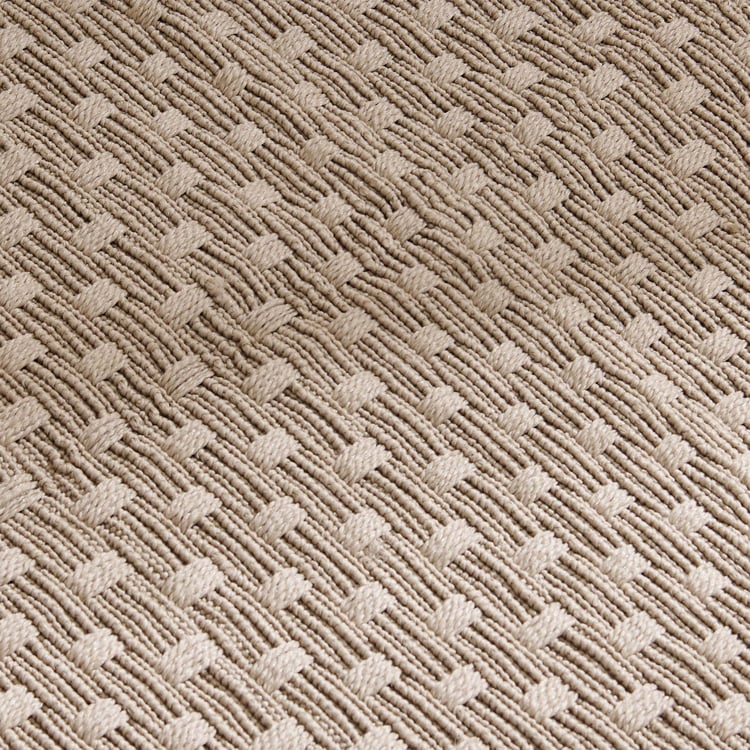 Crimson Danila Woven Dhurrie - 90x60cm